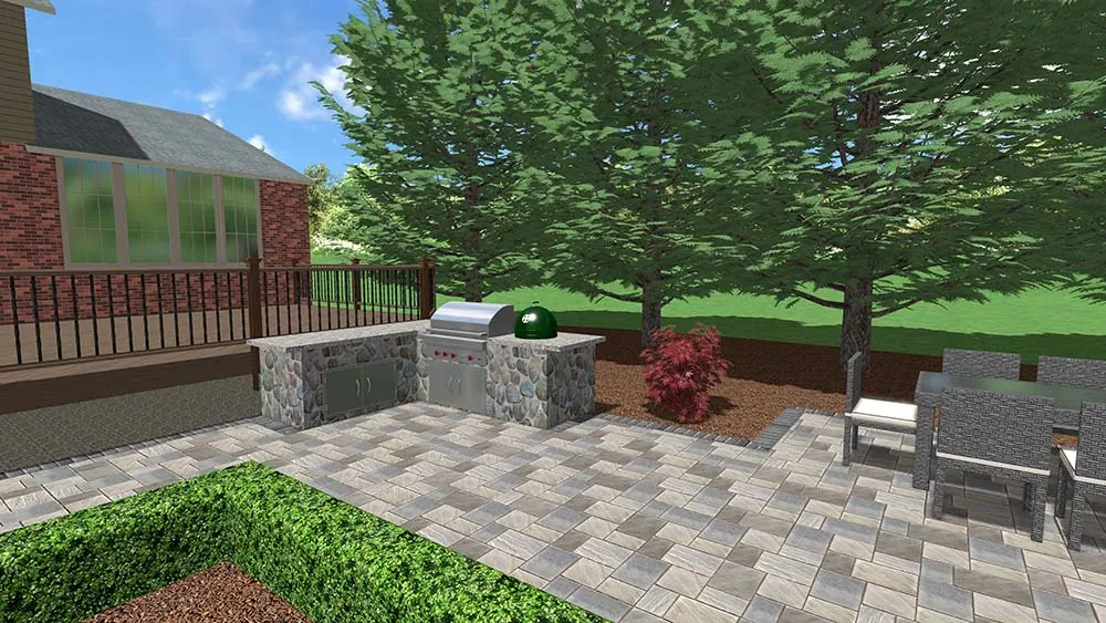 Outdoor Kitchens: design example